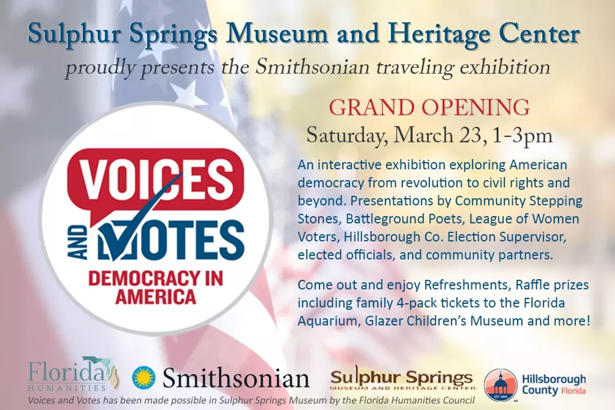 Grand Opening: Smithsonian's Voices and Votes Exhibition