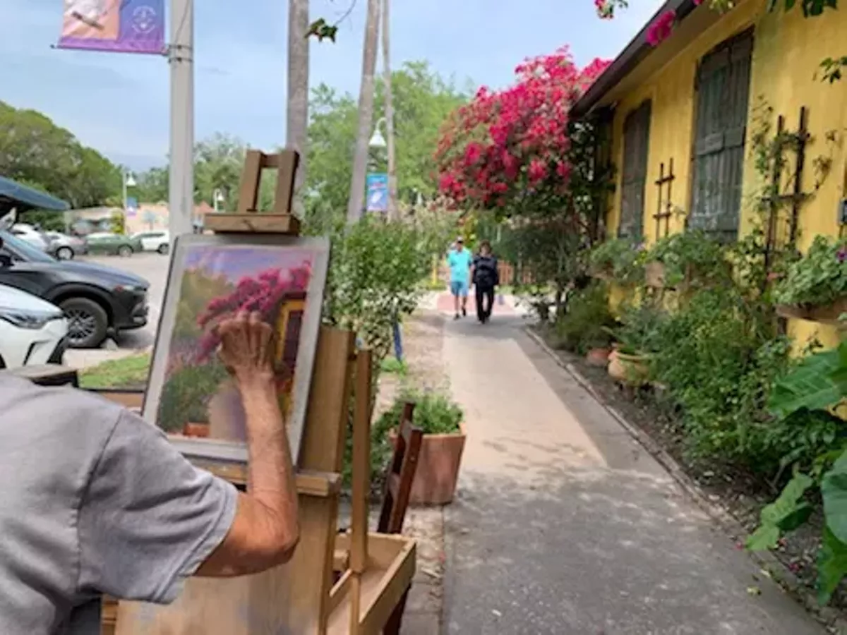 Gulfport Plein Air Painters at work