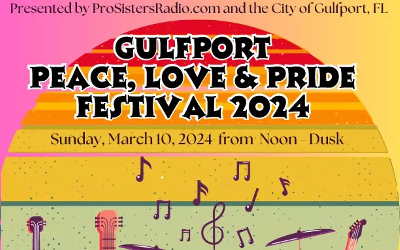 Image: Gulfport Peace, Love & Pride Festival 2024