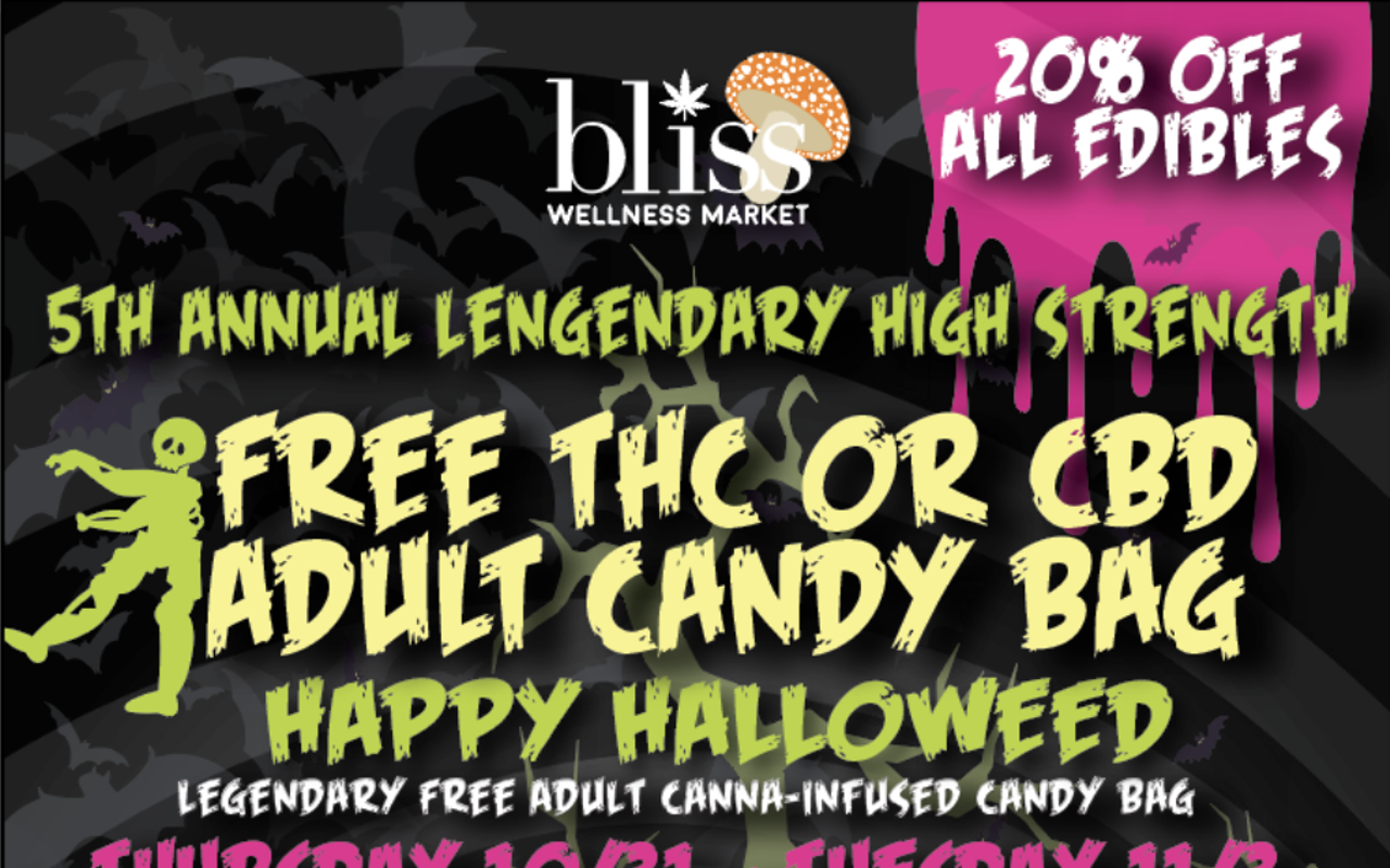 Happy Halloweed: Adult Trick or Treat w/ Bliss