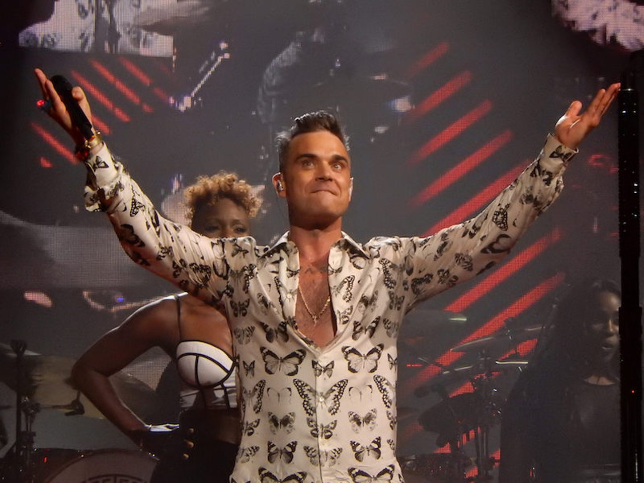 Robbie Williams &#151; &#147;Karma Killer&#148;
Was Nada Surf not cathartic enough? Here&#146;s one where our British dreamboat politely suggests that you choke on your Bacardi and Coke.
Photo via Drewde Fawkes (Creative Commons)