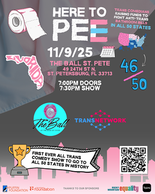 Image: Here to Pee- Comedy Tour