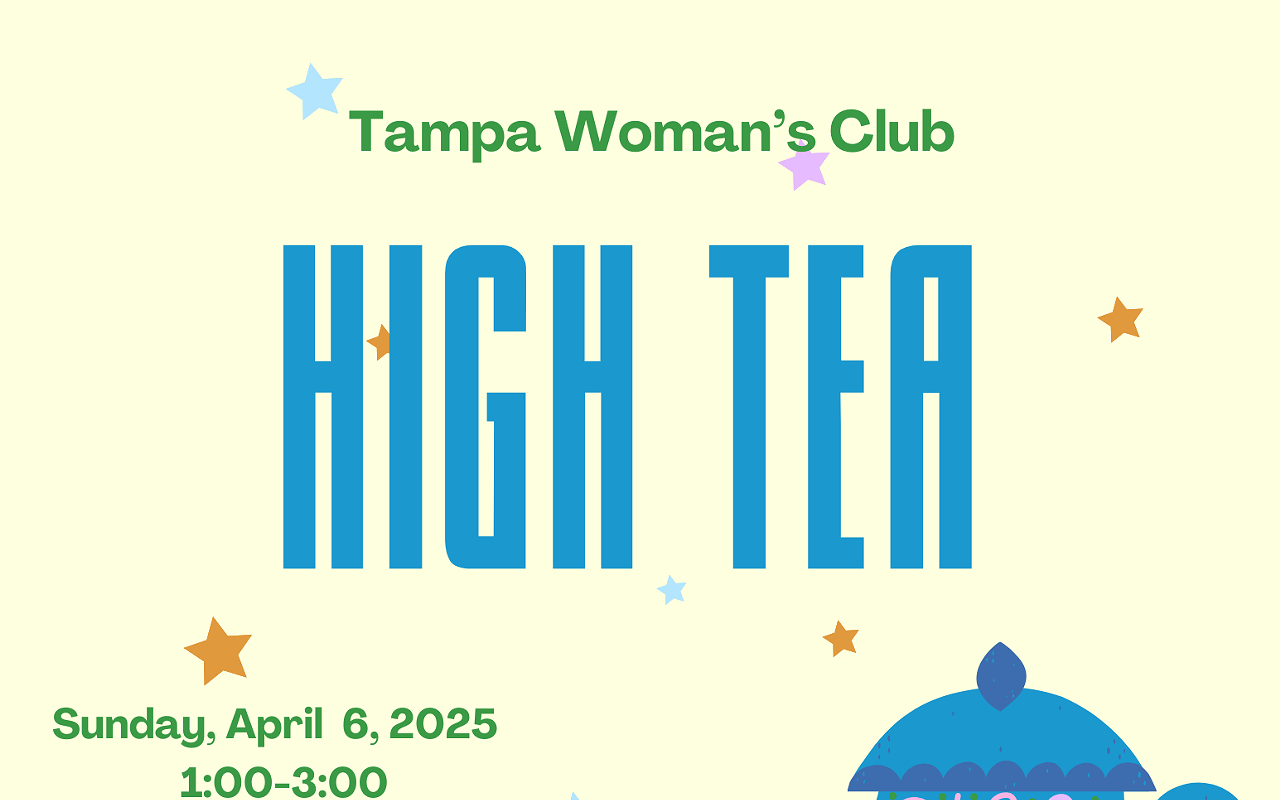 Image: High Tea at Tampa Woman&rsquo;s Club