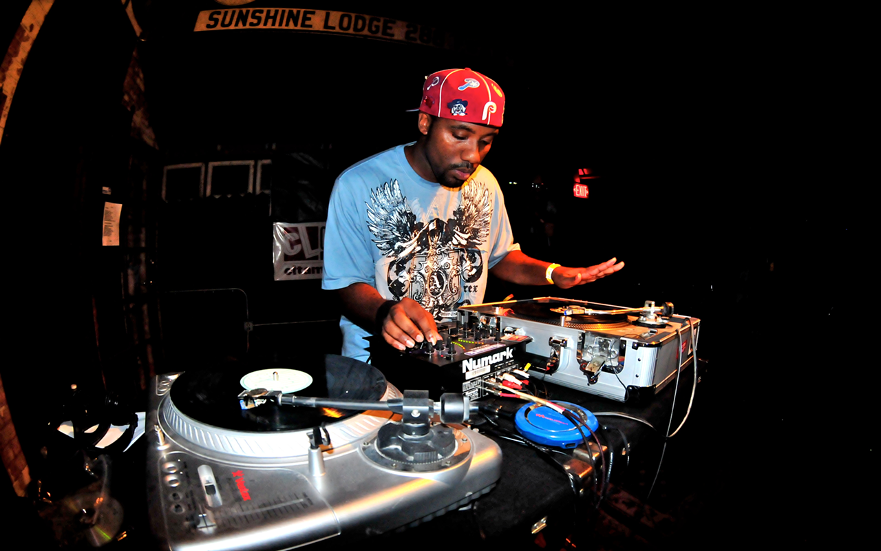 SCRATCH BACK: Rahim Samad on the ones and twos in 2010.