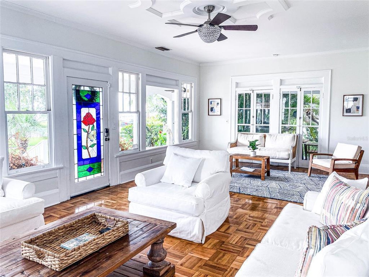 Historic Bayshore home, once known as the 'House of Many Colors,' is now for sale in South Tampa