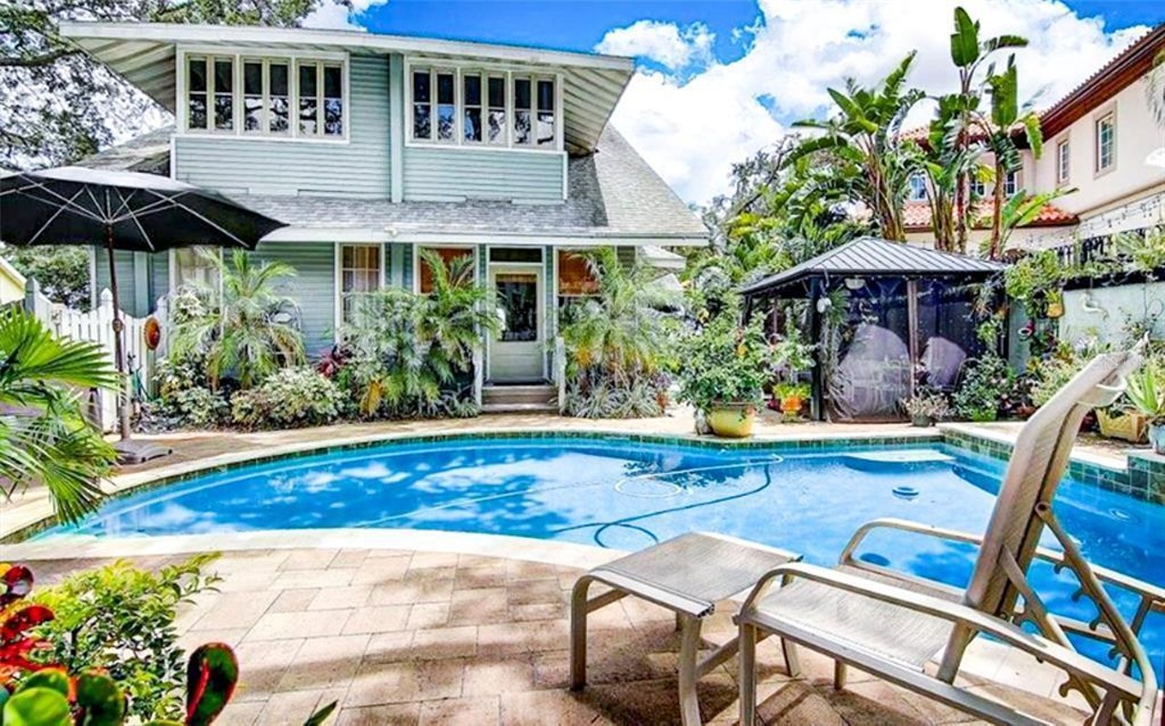 Historic Bayshore home, once known as the 'House of Many Colors,' is now for sale in South Tampa