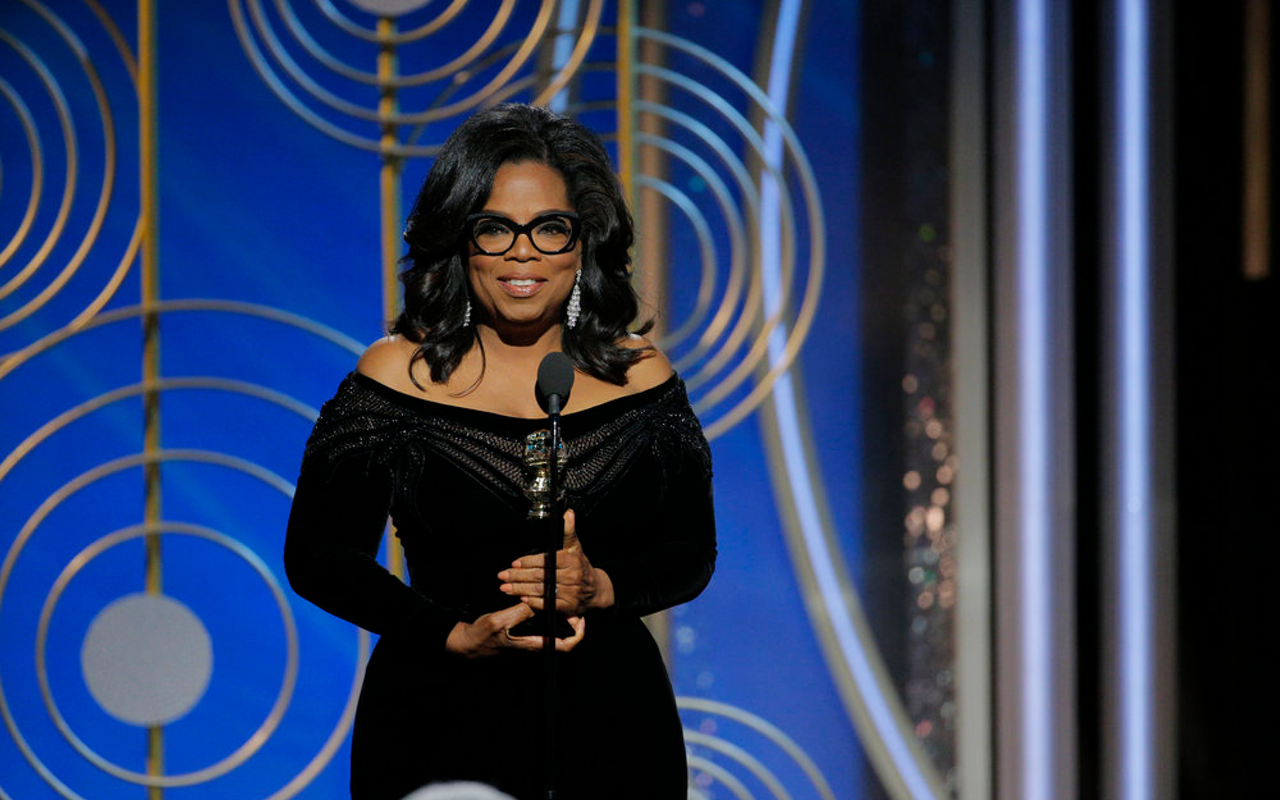 Oprah Winfrey claimed the night with her acceptance speech.