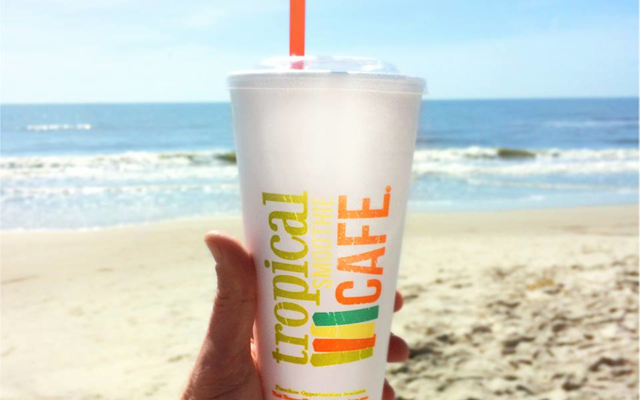 On June 17, you'll get a complimentary smoothie when you wear flip-flops to any Tropical Smoothie.