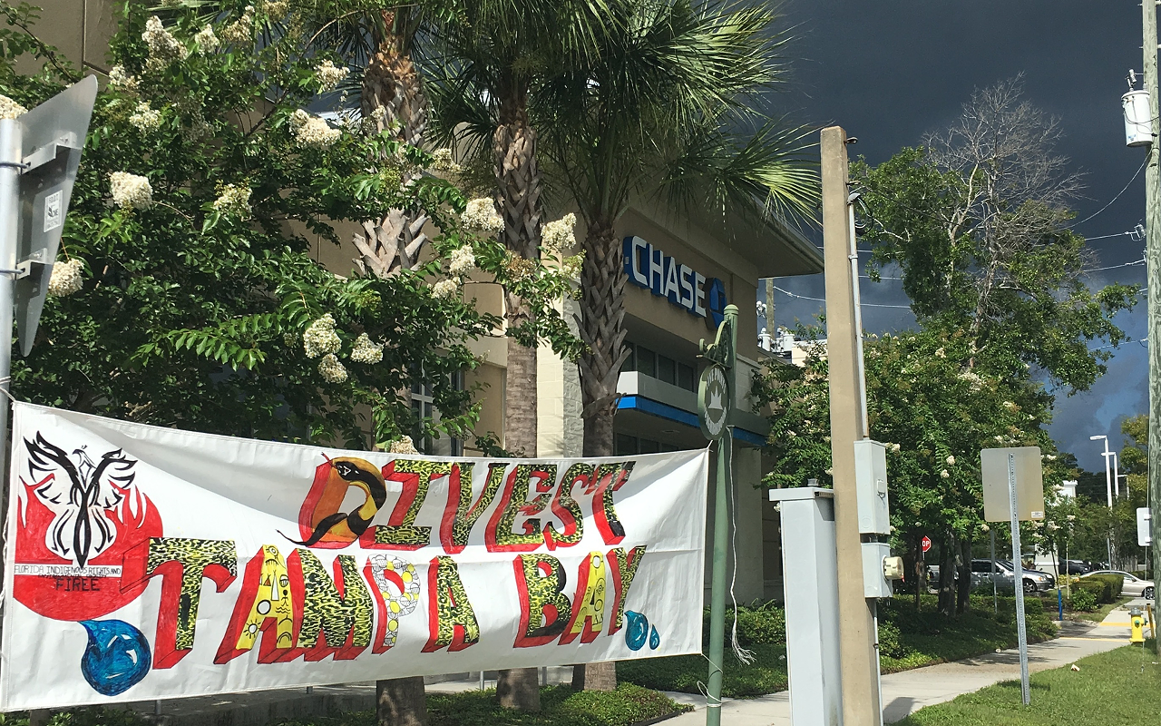 In St. Pete, activists call for divestment from big banks