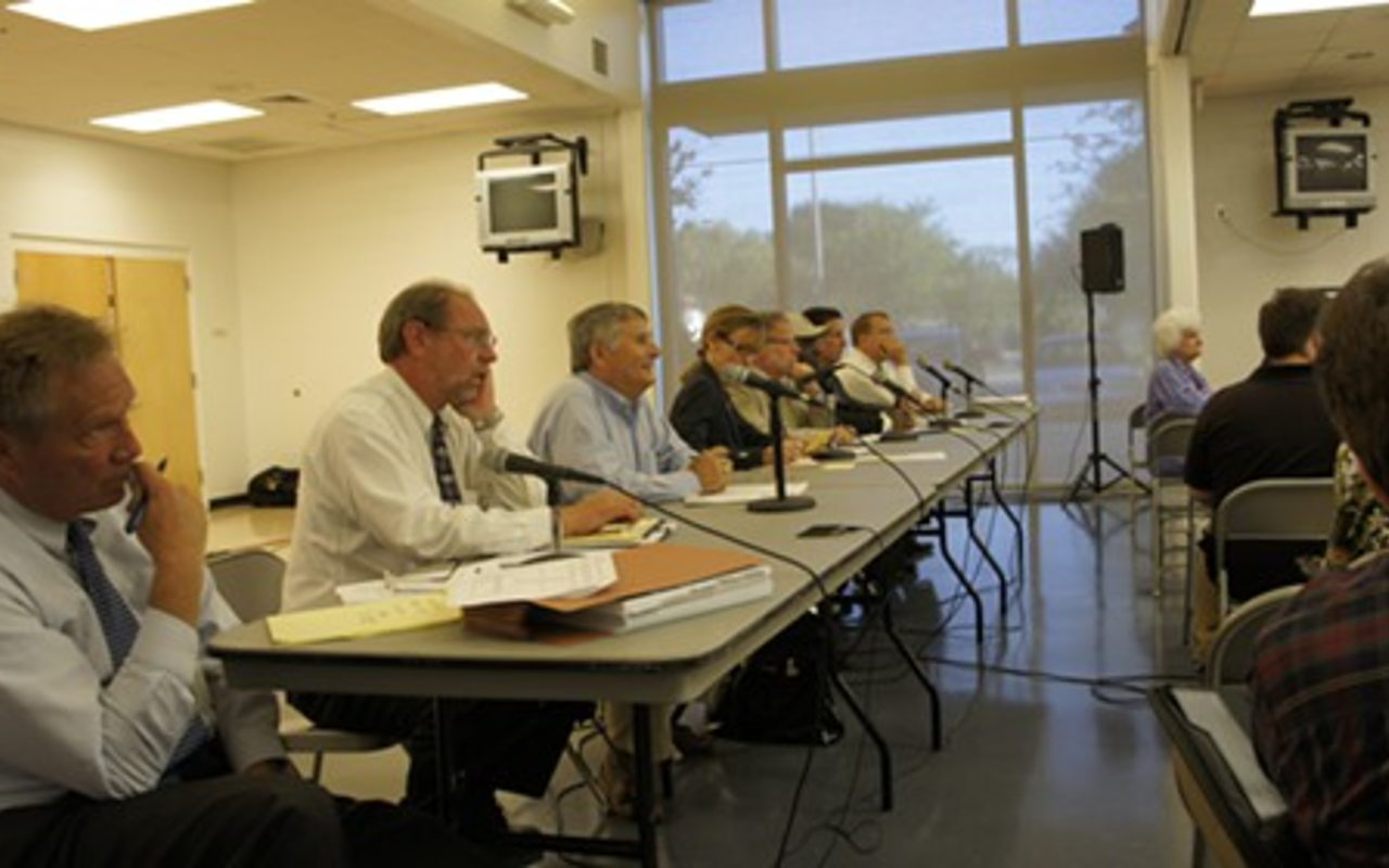 City council hears public opinion on the budget deficit Wednesday night.