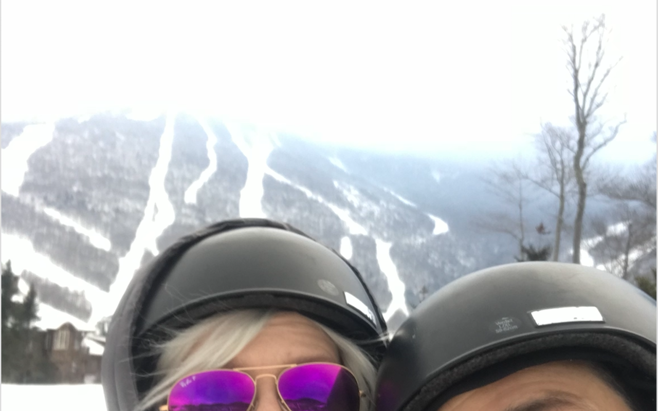 In the name of love, a ski weekend