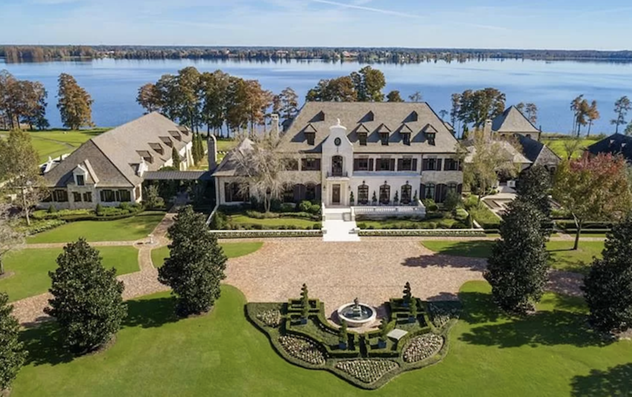 12321 Fort King Hwy, Thonotosassa
$22,000,000
Referred to as "The Oaks," this 36,361-square-foot house is literally the most expensive property in the Tampa Bay region and comes with 8 bedrooms and a whopping 26 bathrooms. The French-Normandy-style estate features three fireplaces, a game room, a "world-class men's lounge," a fitness room, a massage area, a bowling alley, and indoor-outdoor heated saltwater pools. Also included in this massive spread, is a two-story guest house, a garage that can hold up to 20 cars, a pool house, a gate house, a horse barn, a two-story boat house and a 1 mile jogging trail.