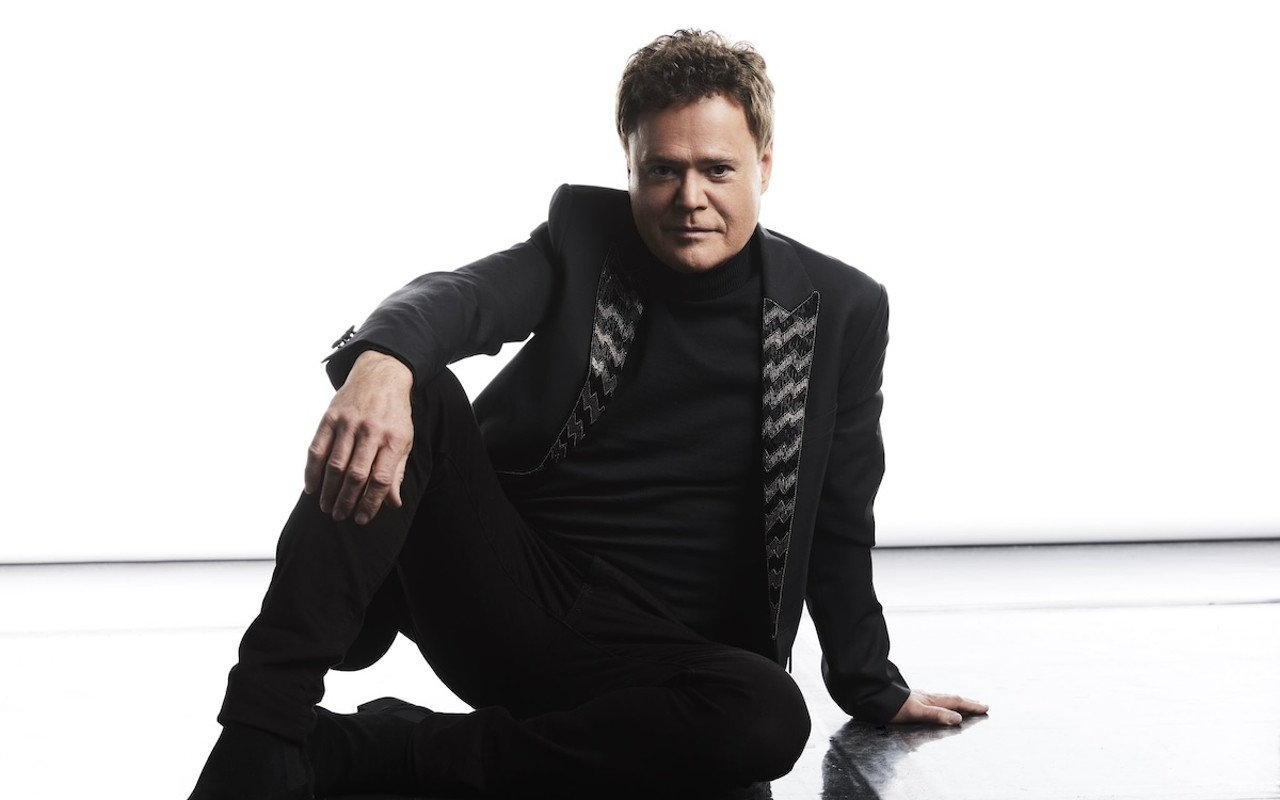 Donny Osmond, who plays Hard Rock Event Center in Tampa, Florida on July 25, 2024.