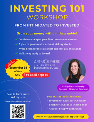 Image: Investing 101 Workshop: From Intimidated to Invested