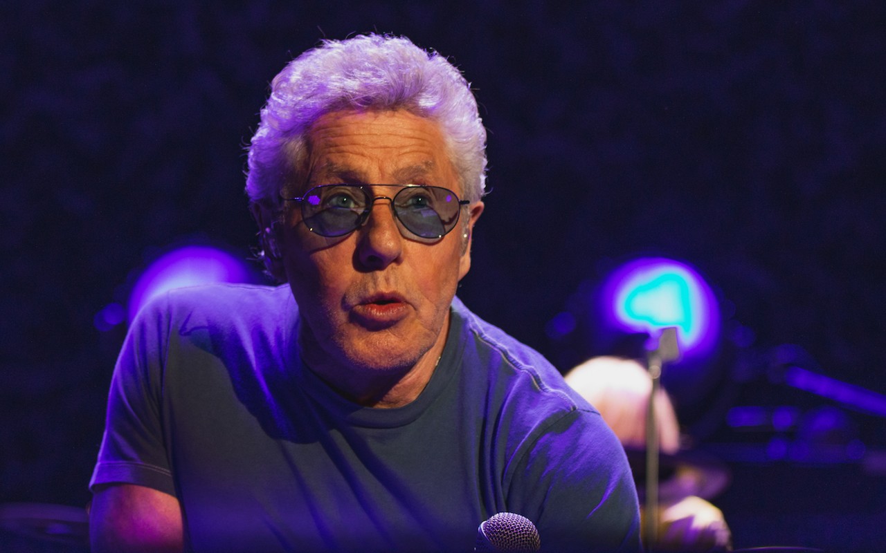 The Who plays Amalie Arena in Tampa, Florida on April 27, 2022.