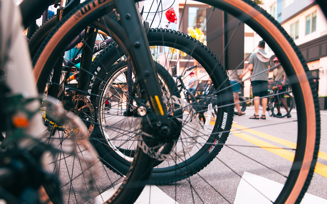 Image: It's National Bike Month, and there's a group ride to Tampa International Airport