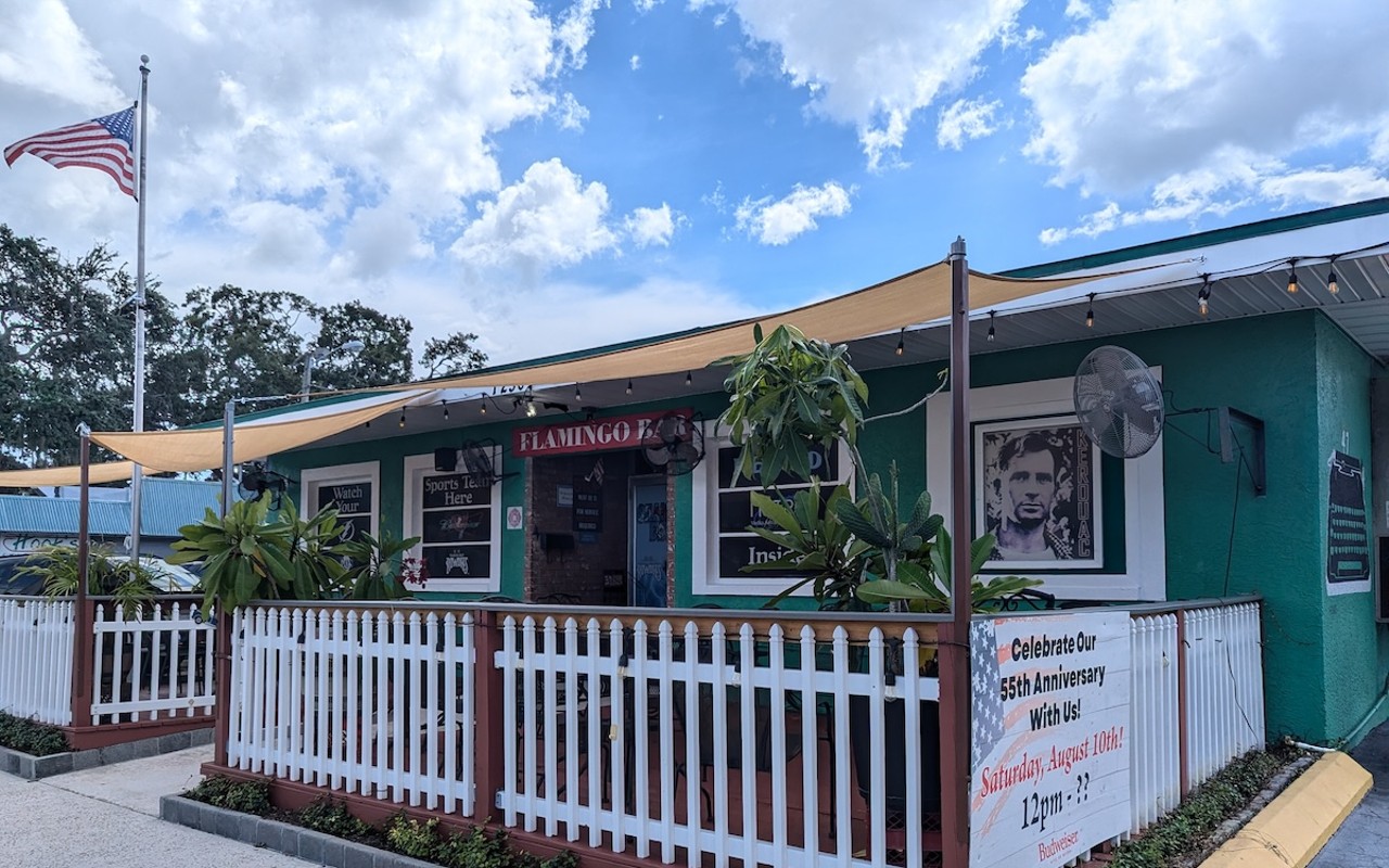 Flamingo Bar at 1230 9th St. N in St. Petersburg, Florida.