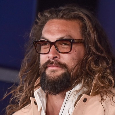 Jason Momoa arrives for the ‘Ambulance’ Premier in Los Angeles, California on April04, 2022.