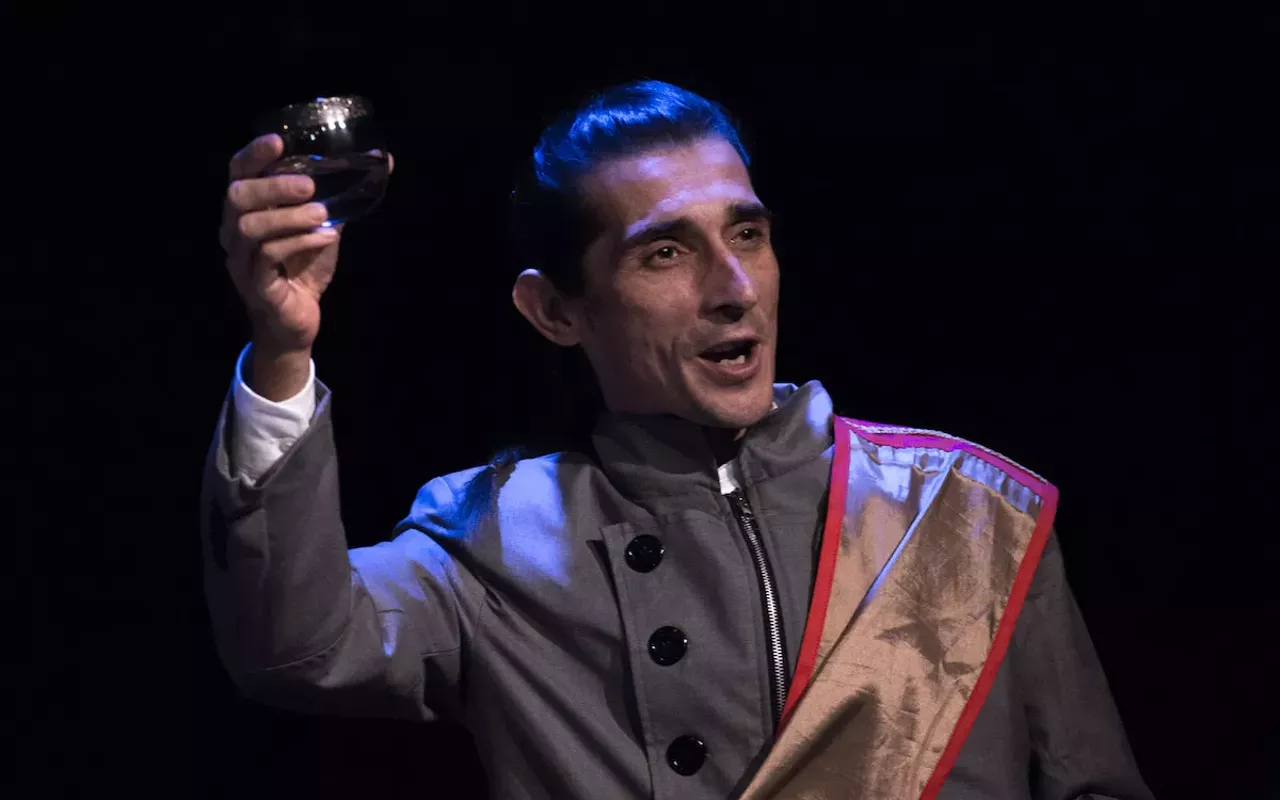 Giles Davies, pictured in a 2013 Jobsite Theater production of 'Macbeth,' will star in 'Frankenstein.'