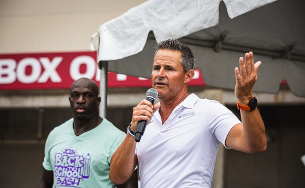 Hillsborough schools Superintendent Van Ayres outside Raymond James Stadium in Tampa, Florida on  July 27, 2024.