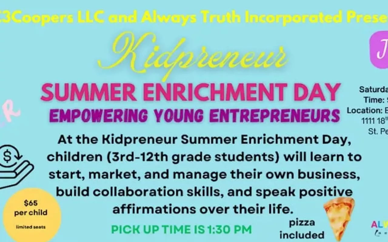 Image: Kidpreneur Summer Enrichment Day