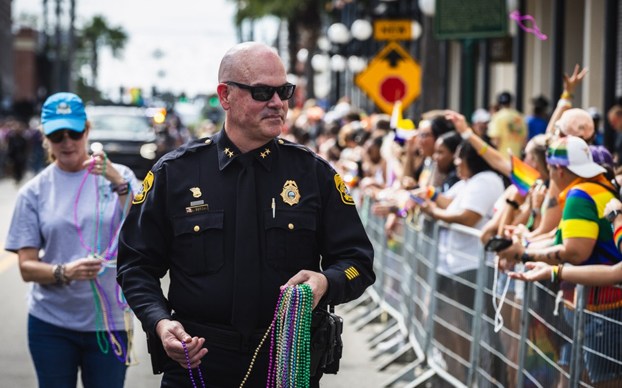 Tampa Police Chief Lee Bercaw in Ybor City, Florida on March 23, 2024.
