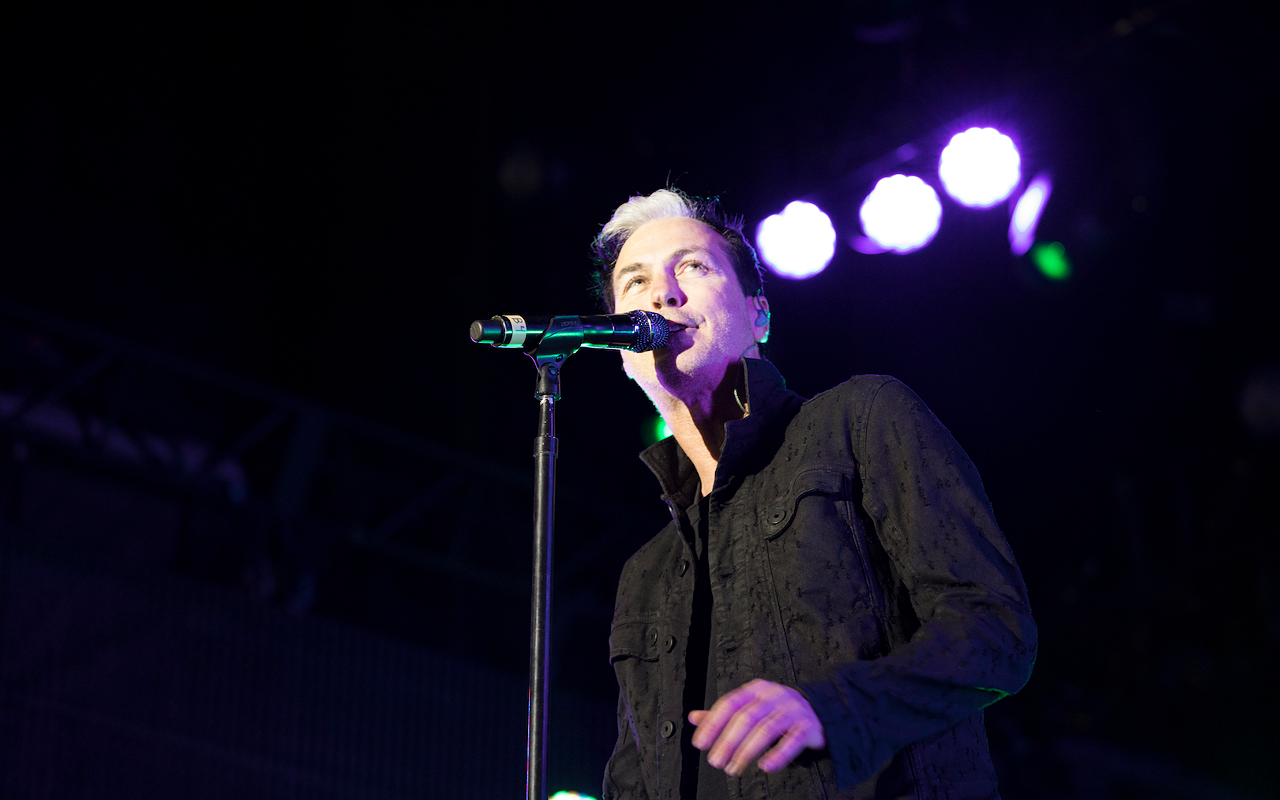 Fitz and the Tantrums plays the NHL All-Star Friday free concert at Curtis Hixon Park in Tampa, Florida on January 26, 2018.