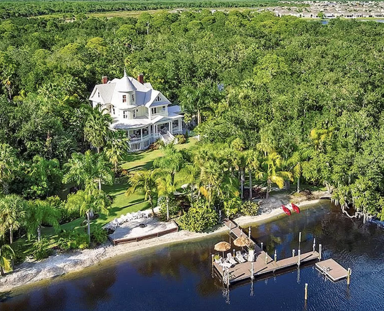 Lamb Manor, which was once famously barged across Tampa Bay, just sold for $1.6 million