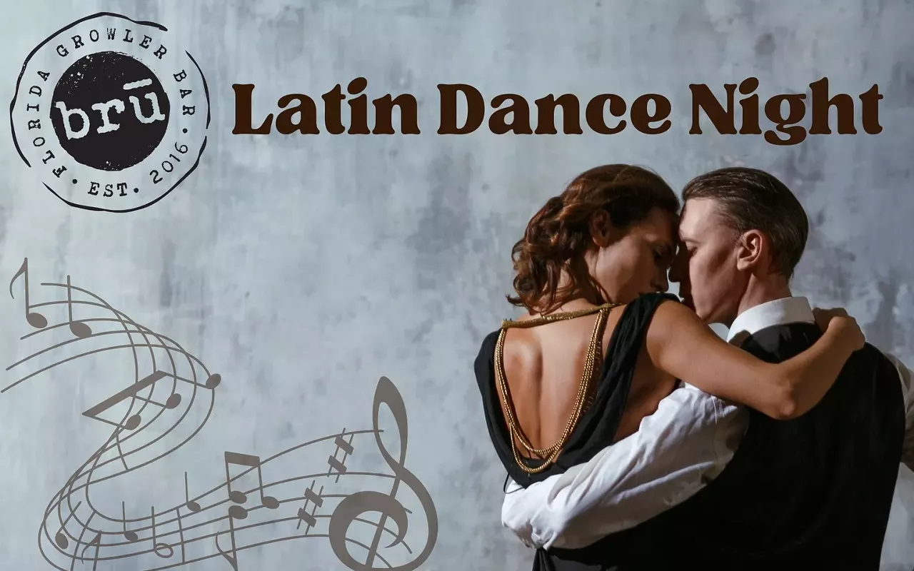 Image: Latin Dance Night at BRU Florida Growler Bar