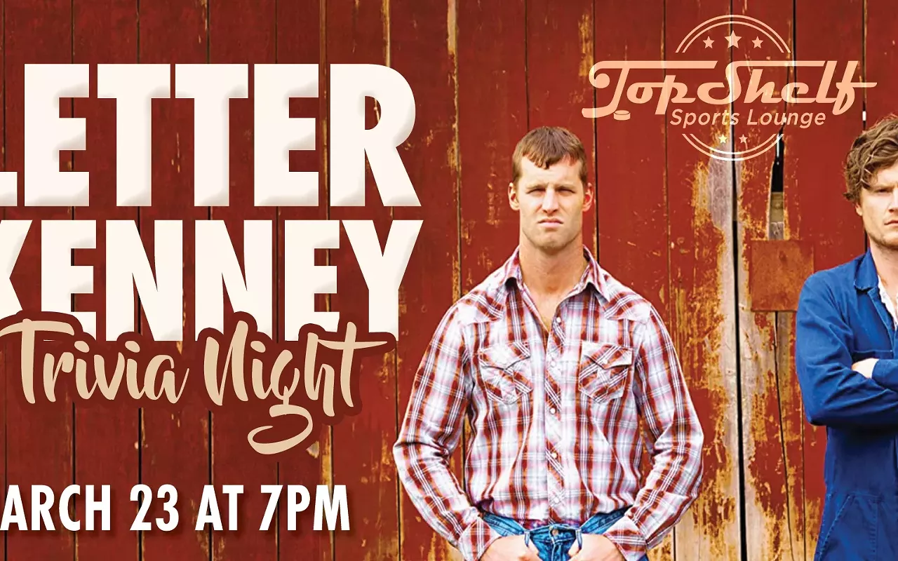 Image: Letterkenny FREE Team Trivia Night