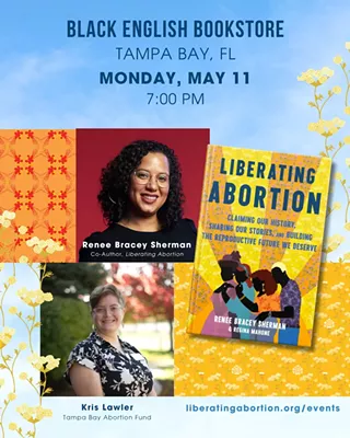Join Tampa Bay Abortion Fund for an evening exploring "Liberating Abortion," with co-author Renee Bracey Sherman!