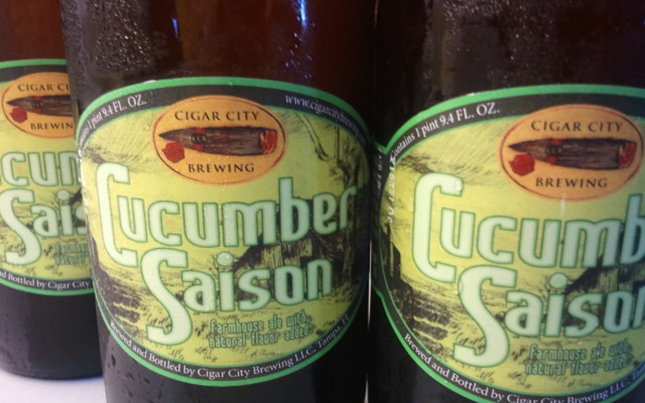 Cigar City Brewery's Cucumber Saison is the perfect summer beer.