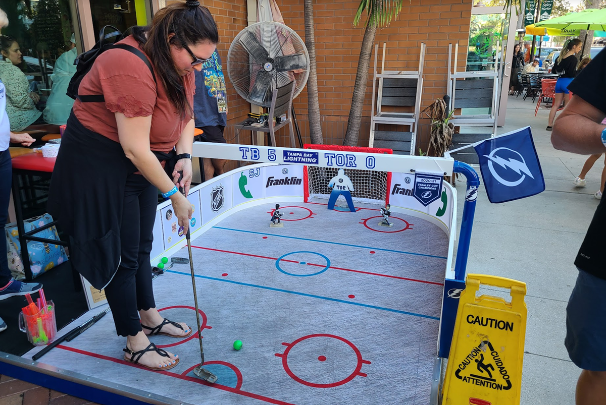 Links For Our Library features 20+ creatively designed mini-golf holes , a golf cart cruise-in and plenty of vendors on Main Street Safety Harbor.