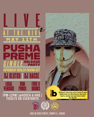 Image: LIVE AT THE HIVE | PUSHA PREME | Signing + Single Release Party