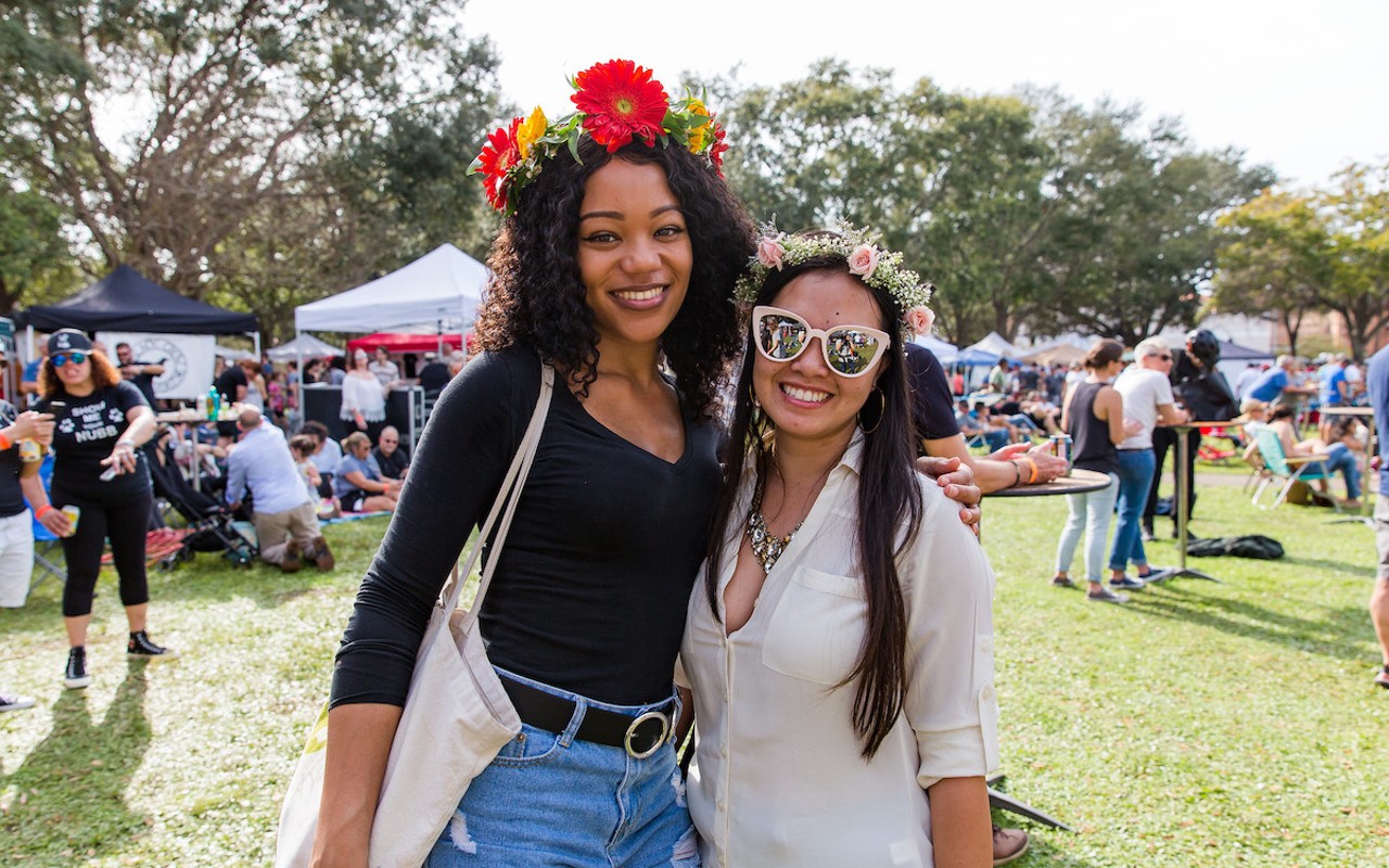 Market goers at St. Petersburg, Florida's Localtopia on Feb. 2, 2019.