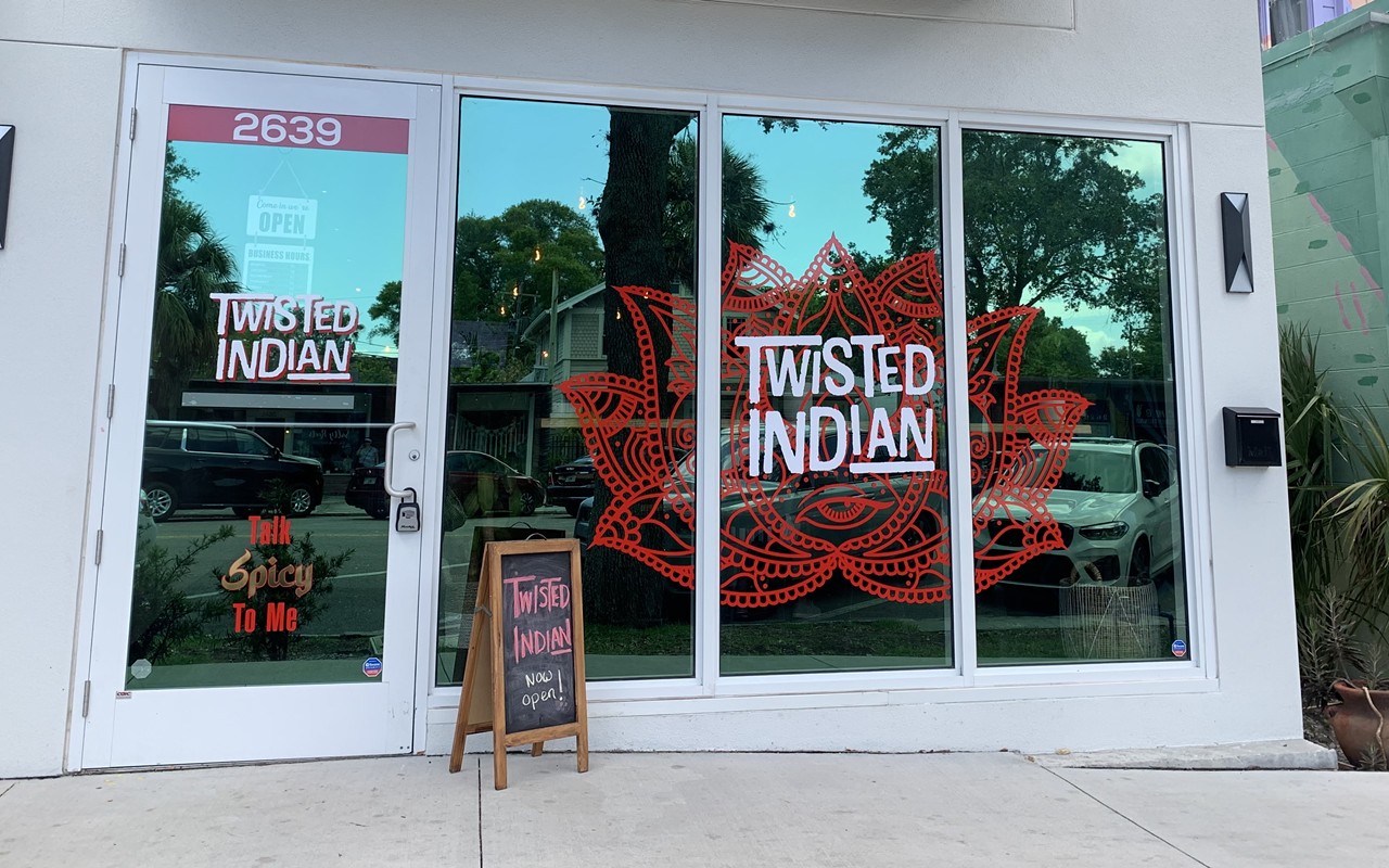 Twisted Indian at 2639 Central Ave. in St. Pete's popular Grand Central District.