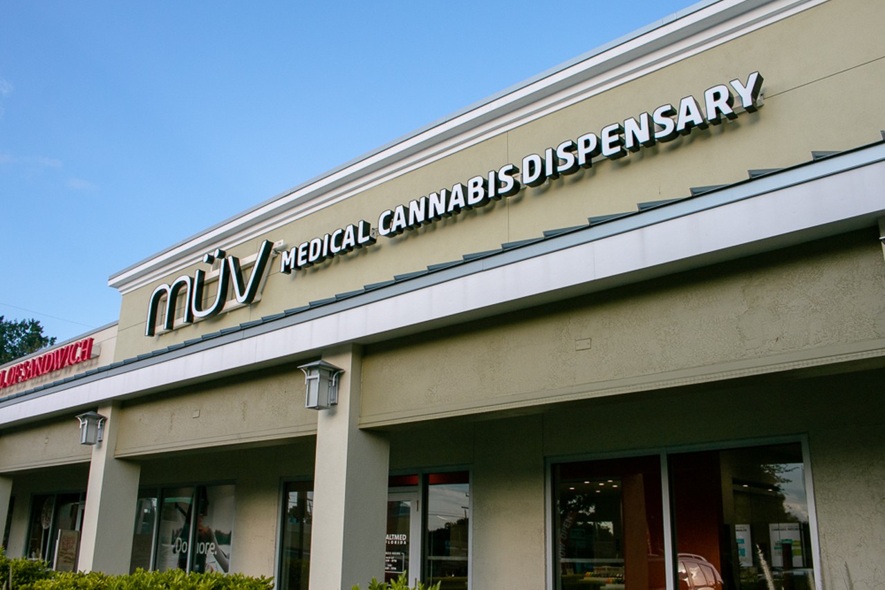 AltMed Florida's M&Uuml;V medical cannabis dispensary in Tampa, Florida.
