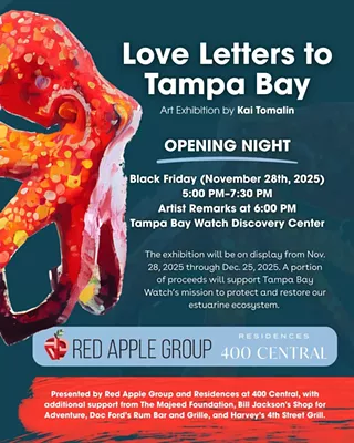 Image: Love Letters to Tampa Bay Art Exhibit