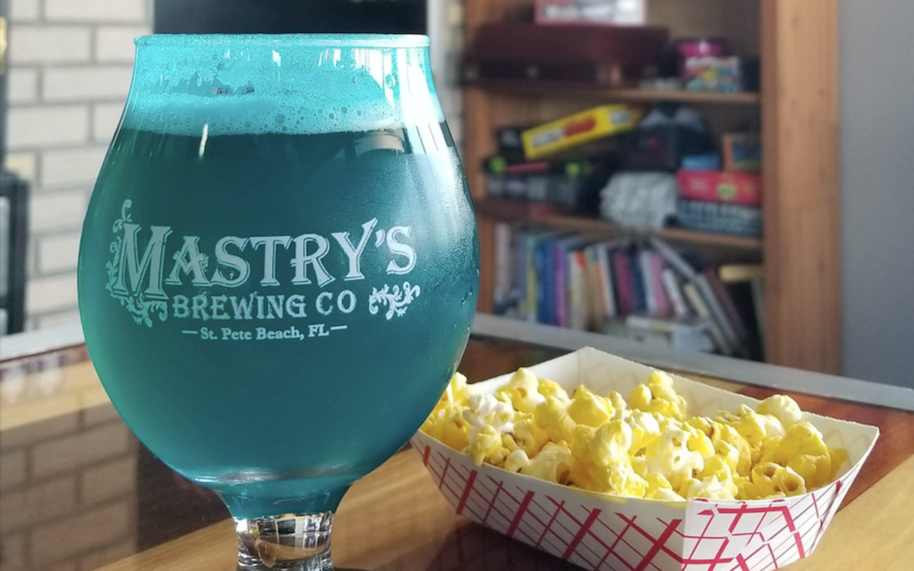 Mastry's Brewing Co. offering limited blue beer in honor of Rays' Opening Day