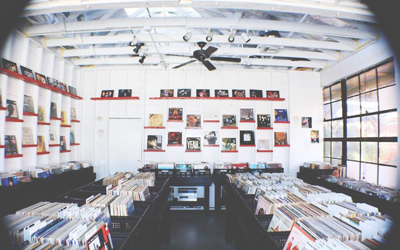 Seminole Heights indie record shop Microgroove