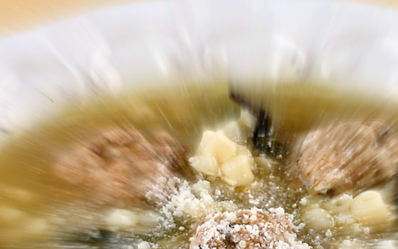 Minestra Maritata (Italian Wedding Soup), with recipe