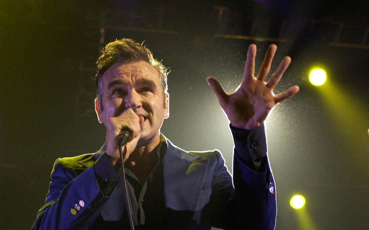 Morrissey, who plays Duke Energy Center at Mahaffey Theater in St. Petersburg, Florida on Oct. 10, 2023.