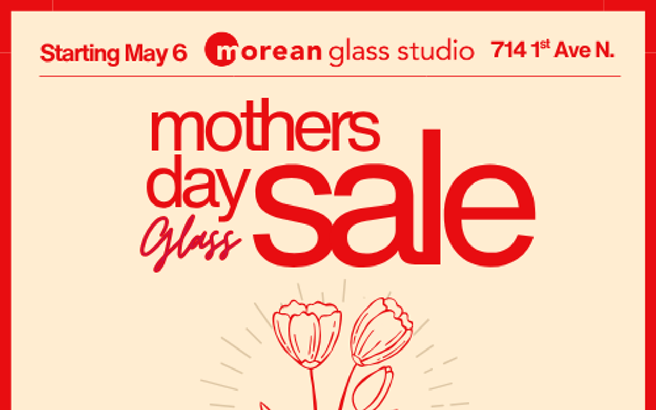 Image: Mother&rsquo;s Day Glass Sale Event