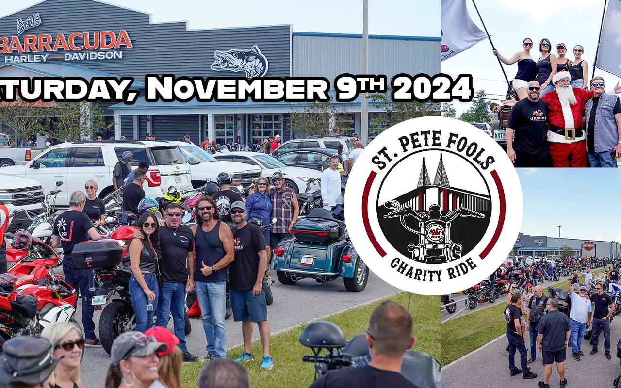 Image: Motorcycle Charity Ride to Benefit Veterans