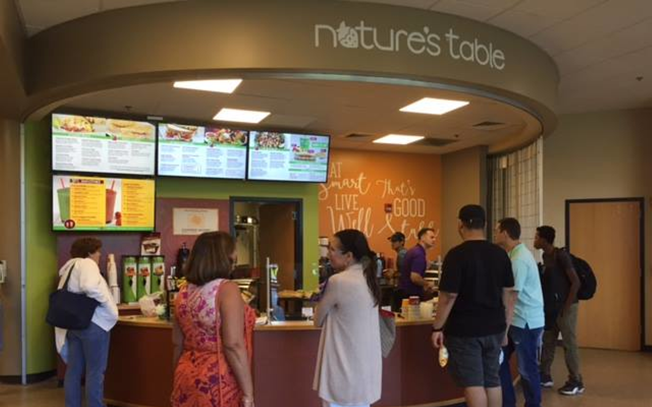 One of the newest Nature's Table restaurants for SPC, located on the college's Seminole campus.