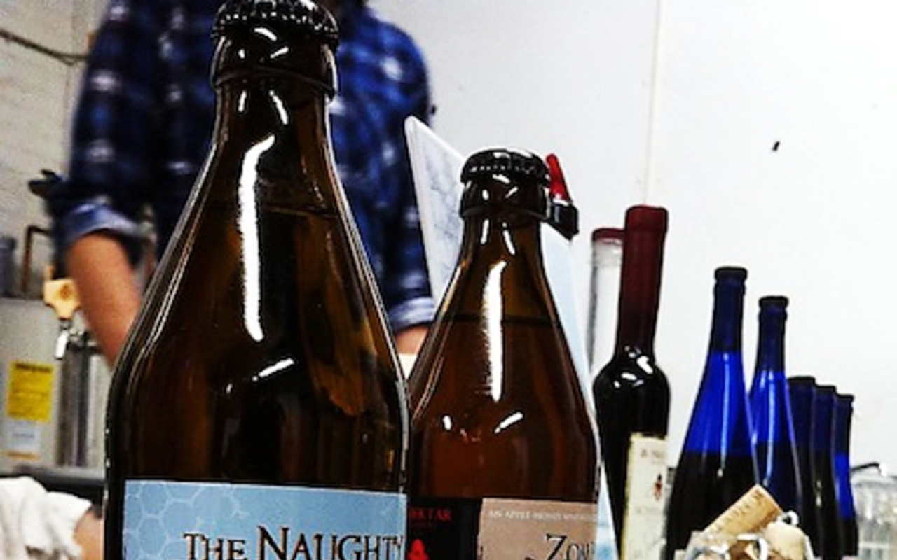 SWEET AND SOUR: B. Nektar Meadery’s Naughty Ginger mead is brewed with fresh ginger, amarillo hops and coriander.