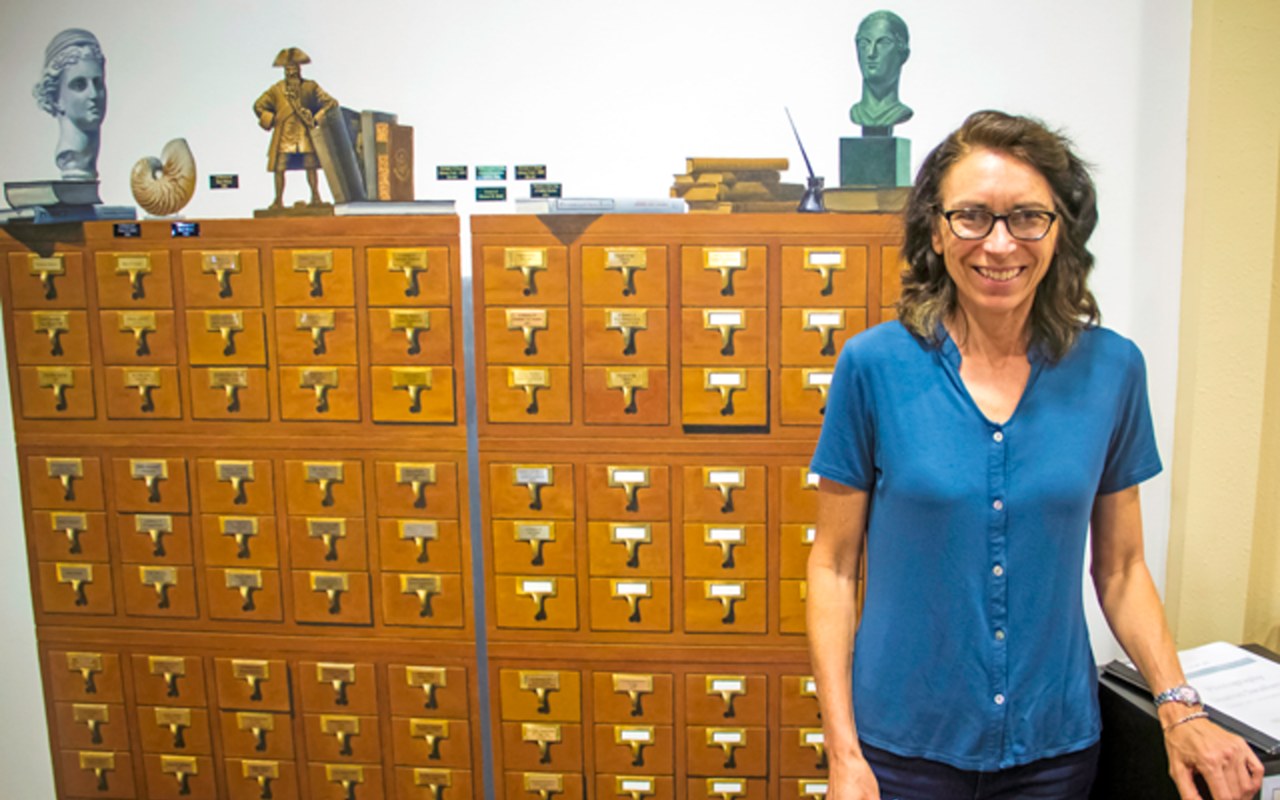 Library Director Lisa Kothe.