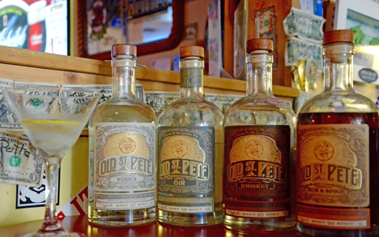 VINTAGE SOUL: Swigwam uses St. Pete Distillery booze to mix up favorites.