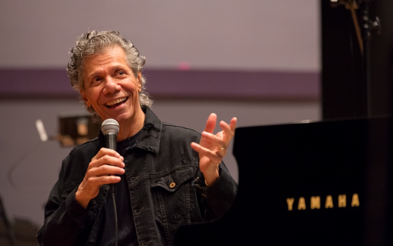Chick Corea, who plays Capitol Theatre in Clearwater, Florida on August 17, 2018.