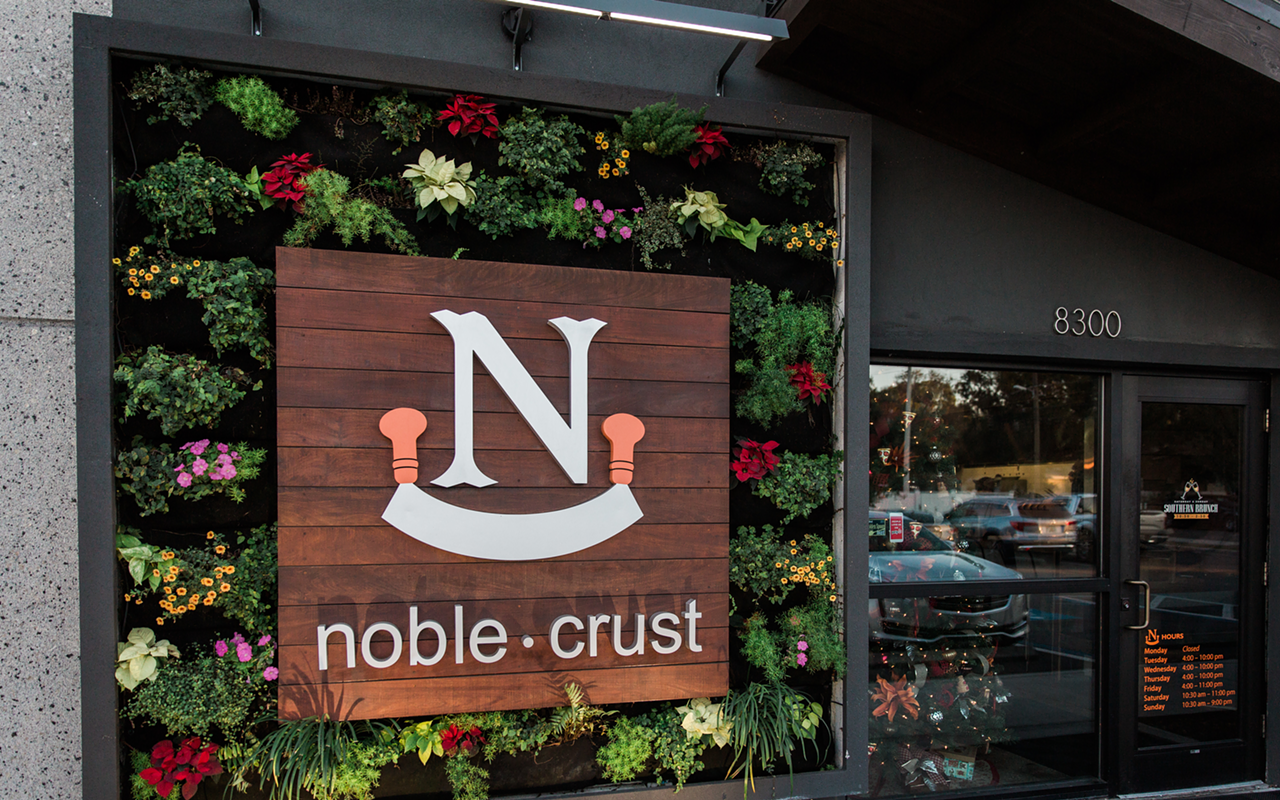 Noble Crust has brought its St. Pete-born concept (pictured) to Pasco County.